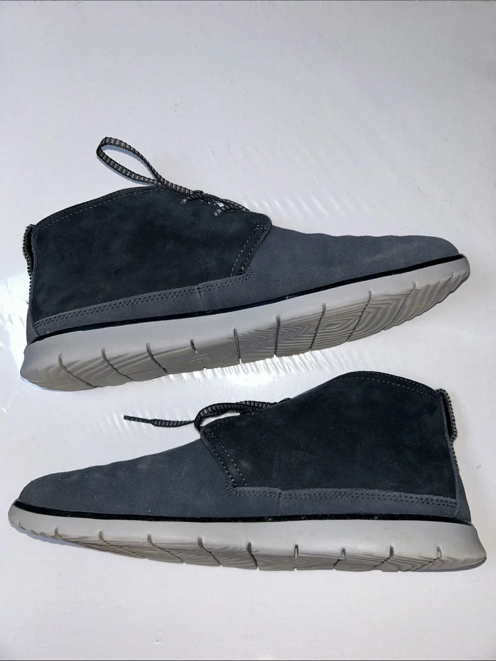 UGG Freamon Waterproof Suede Lace-Up Charcoal Chukka Boots